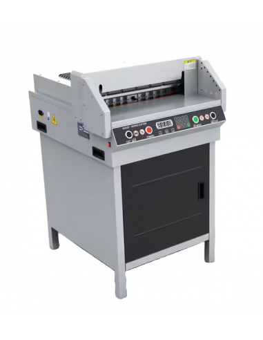 Machine de découpe de papier électrique à double guide G450VS+ Machine de découpe de papier électrique à double guide G450VS+