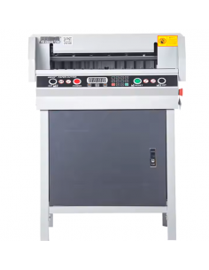 Machine de découpe de papier électrique à double guide G450VS+