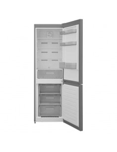 réfrigérateur combiné Brandt BCT8620X intérieur clayettes et congélateur spacieux 2