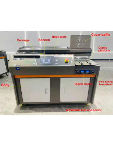 Machine à lier la colle pour livre, adhésif A4, A3, 340mm Machine à lier la colle pour livre, adhésif A4, A3, 340mm