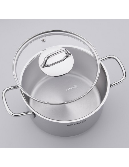 Faitout Korkmaz Perla A1653 16X9 Cm Inox