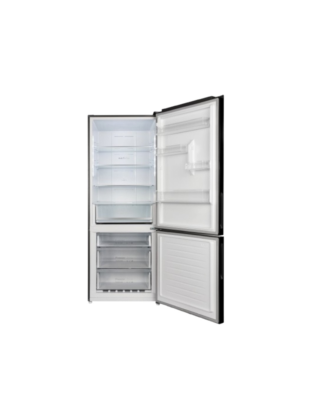 Intérieur spacieux réfrigérateur Candy 580L No Frost compartiments organisés