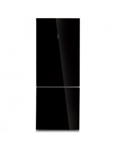 Réfrigérateur combiné Candy 580L No Frost noir miroir