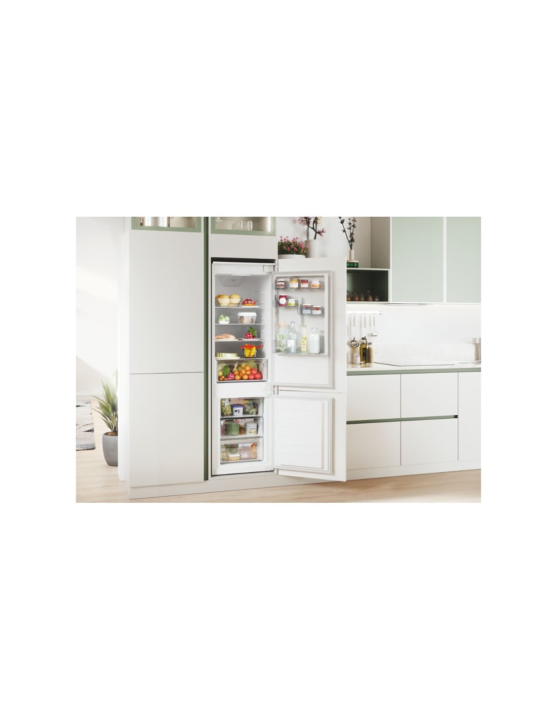 Réfrigérateur Candy Blanc CBL3518E 263 Litres design moderne cuisine