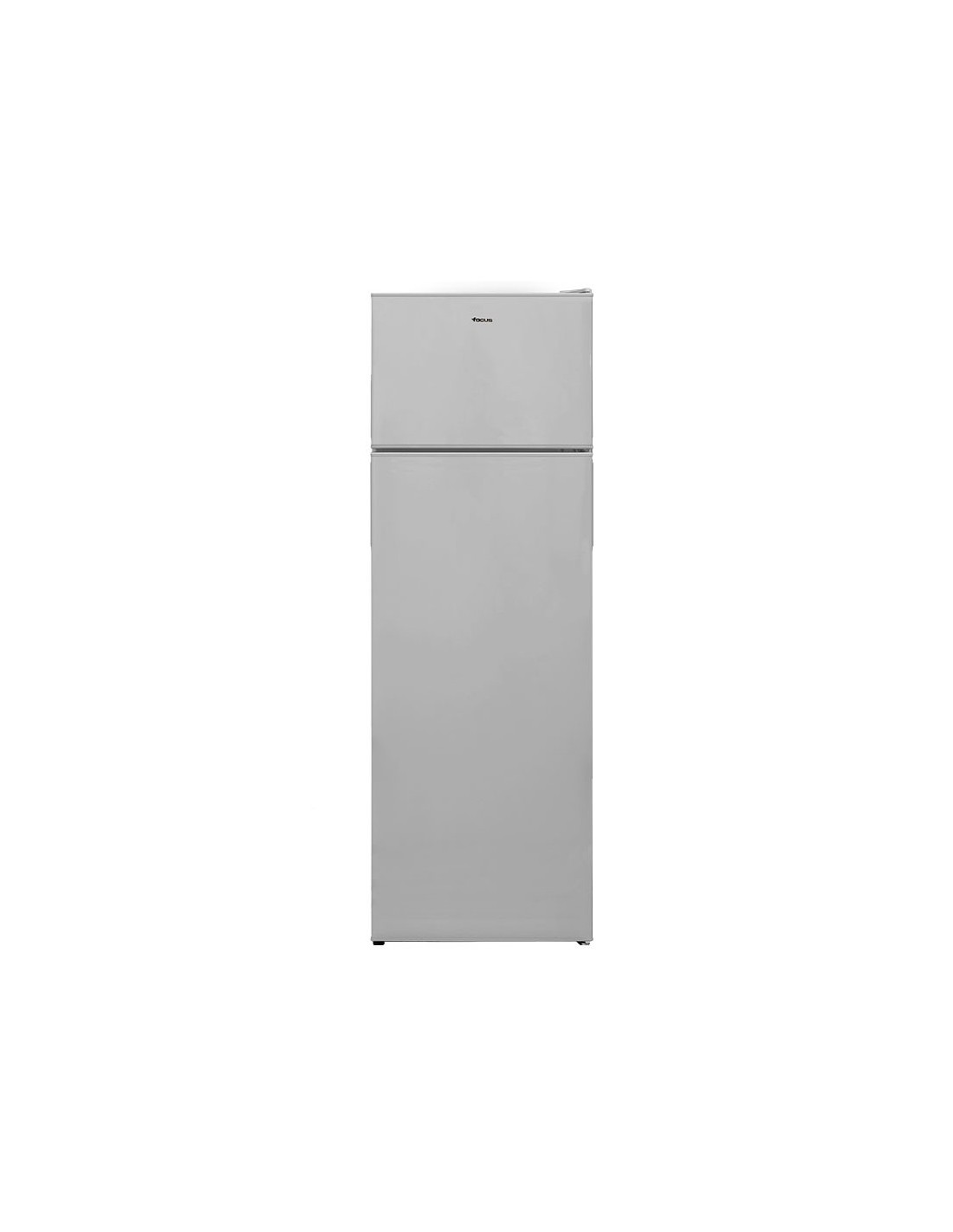 Réfrigérateur FOCUS F5530S Silver 243 litres vue de face