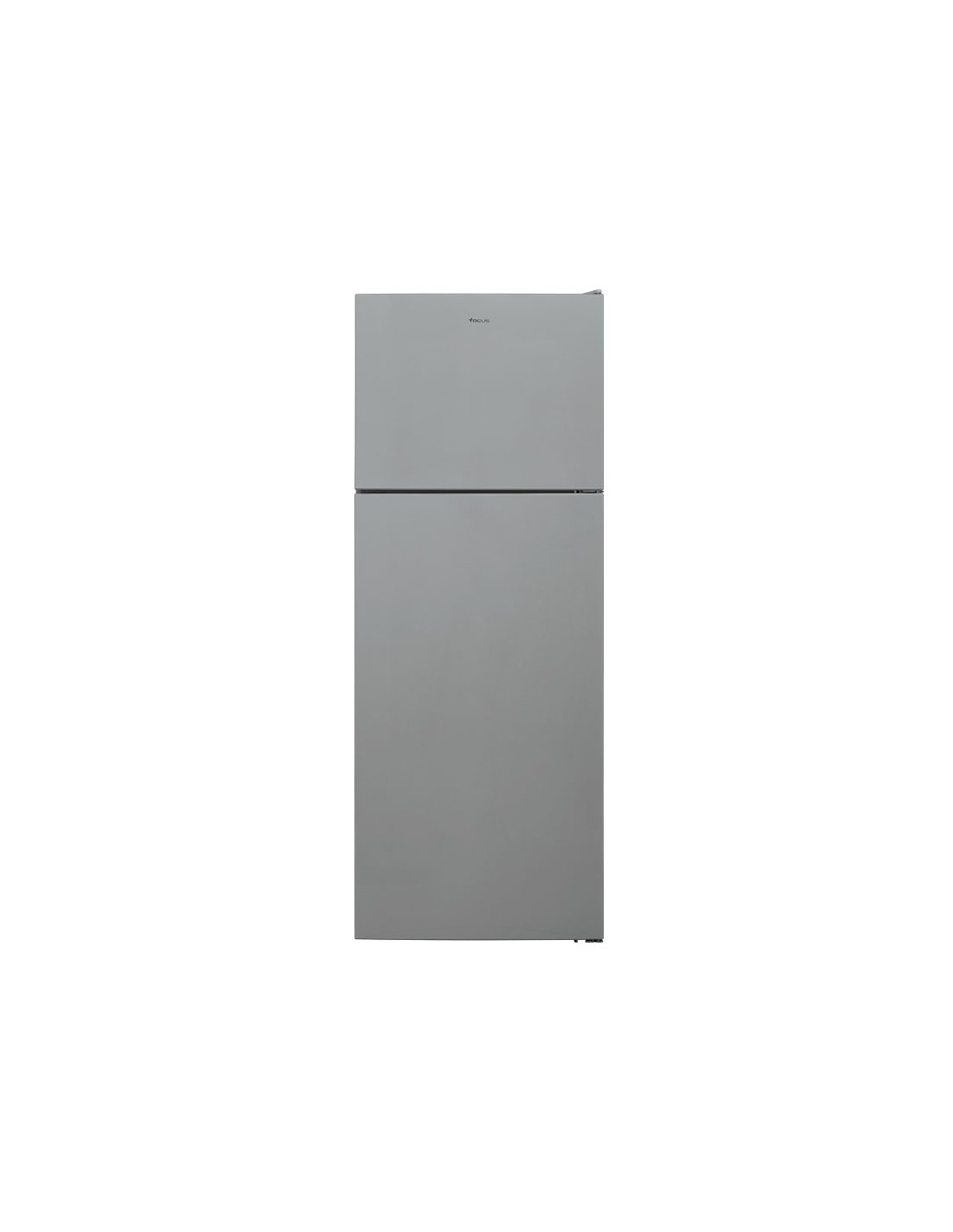 Réfrigérateur FOCUS F7045S silver 439 litres LessFrost moderne