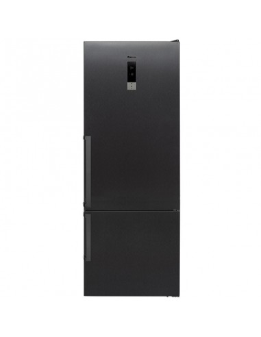 Frigo FOCUS inox noir grande capacité pour famille Frigo FOCUS inox noir grande capacité pour famille