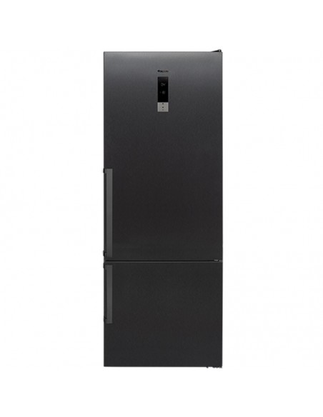Frigo FOCUS inox noir grande capacité pour famille Frigo FOCUS inox noir grande capacité pour famille