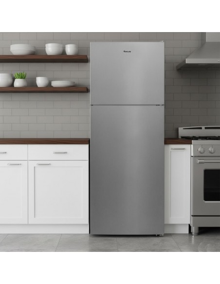 Réfrigérateur FOCUS F5070X inox NoFrost 500 litres vue avant