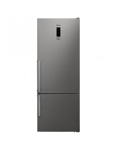 Réfrigérateur double porte FOCUS 453L congélateur bas inox Réfrigérateur double porte FOCUS 453L congélateur bas inox