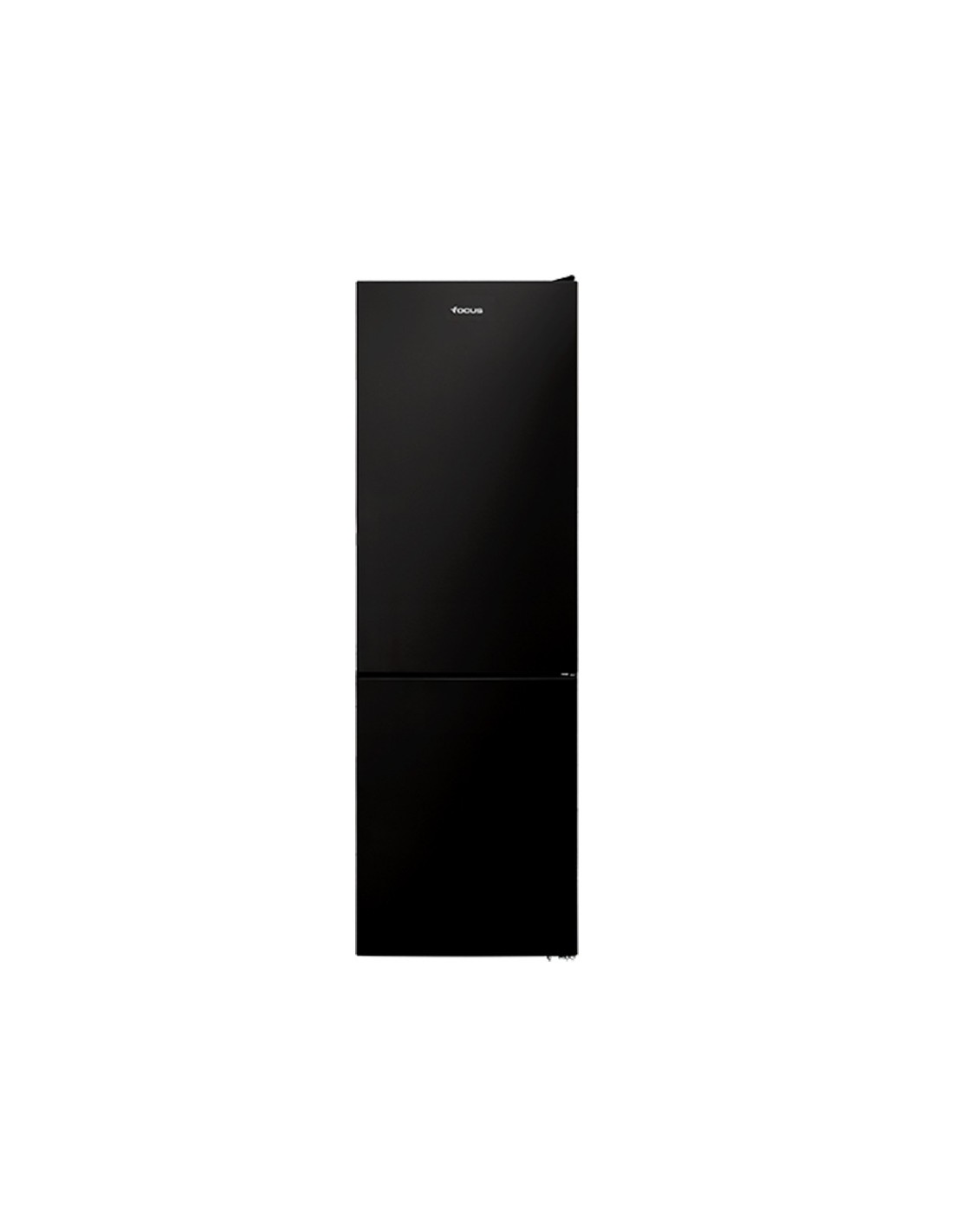 Réfrigérateur combiné FOCUS F3760B noir design moderne cuisine
