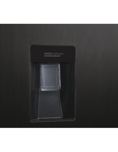 Réfrigérateur double porte HOOVER HHSBSO-617BWD design noir