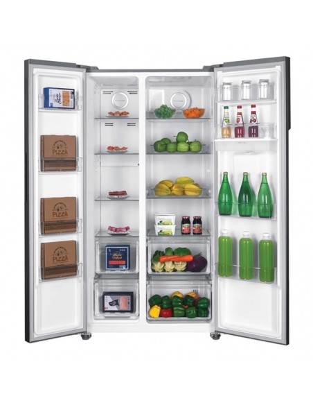 réfrigérateur inox double porte 532 litres cuisine moderne réfrigérateur inox double porte 532 litres cuisine moderne