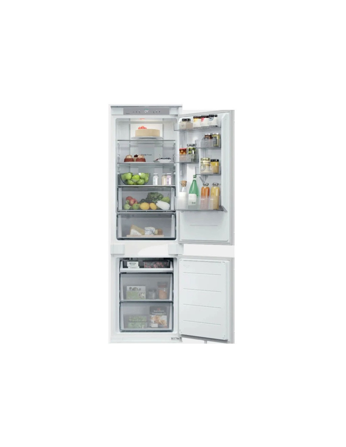 Réfrigérateur encastrable HOOVER 251 litres No Frost intérieur LED