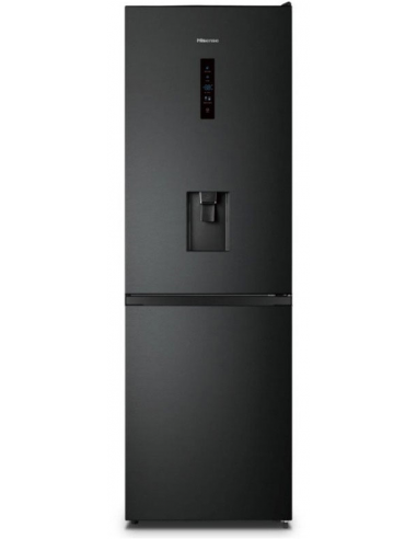 Frigo HISENSE No Frost 320L faible consommation énergétique noir Frigo HISENSE No Frost 320L faible consommation énergétique noir