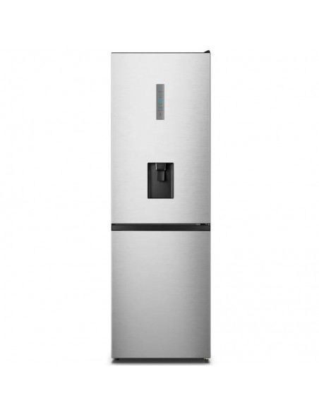 Réfrigérateur HISENSE No Frost 300 litres inox avec distributeur d’eau Réfrigérateur HISENSE No Frost 300 litres inox avec distributeur d’eau
