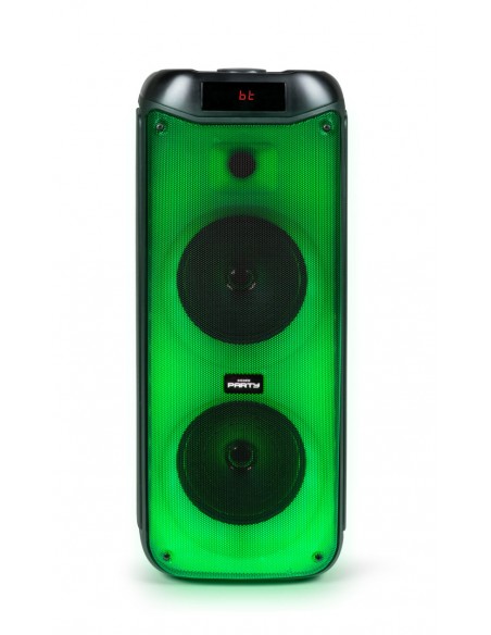 Enceinte sans fil portable puissante avec effets lumineux PARTYBTHPL / 200W / Noir