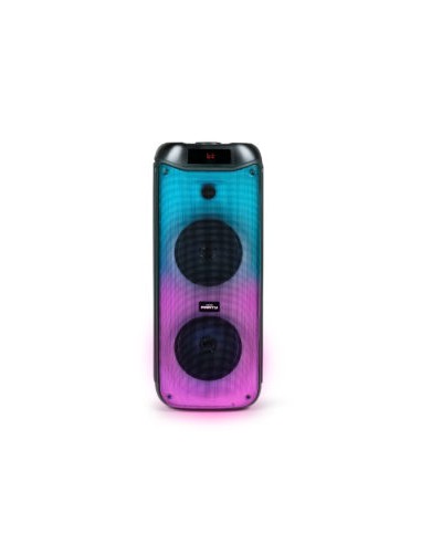 Enceinte sans fil portable puissante avec effets lumineux PARTYBTHPL / 200W / Noir