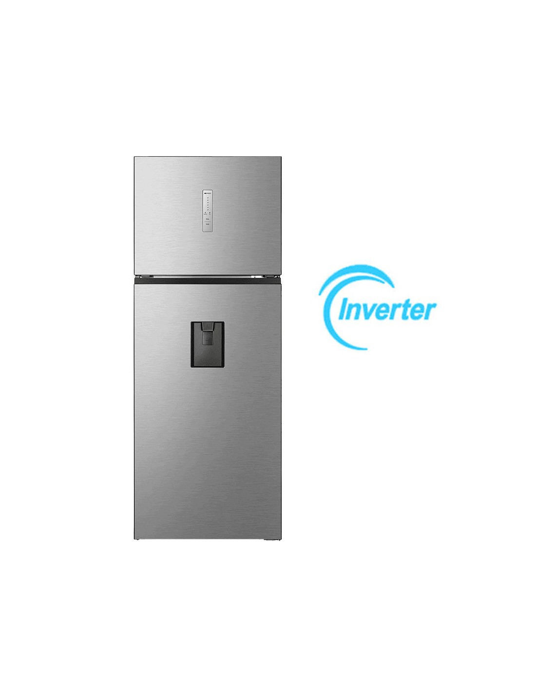 Réfrigérateur Hisense RT-60W Inverter 466L inox double porte