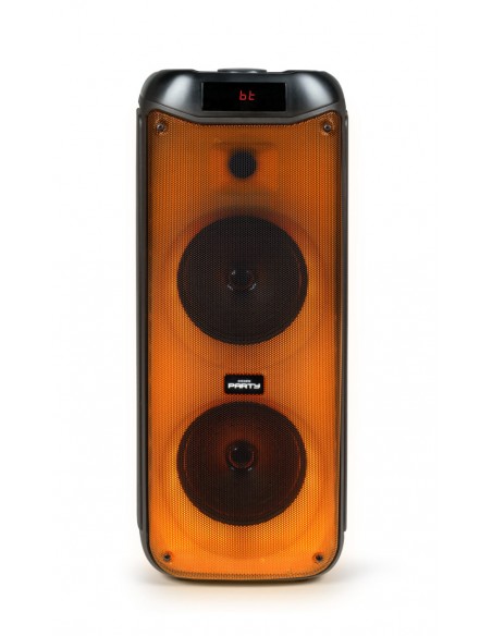 Enceinte sans fil portable puissante avec effets lumineux PARTYBTHPL / 200W / Noir