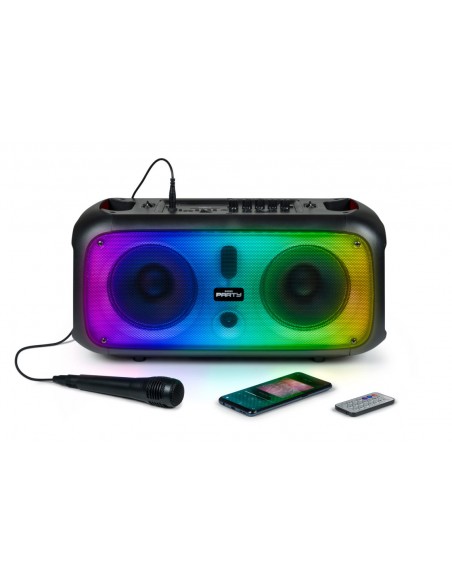 Enceinte lumineuse sans fil 200W Enceinte lumineuse sans fil 200W