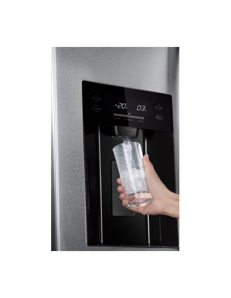 réfrigérateur Hyundai verre noir haut de gamme design réfrigérateur Hyundai verre noir haut de gamme design