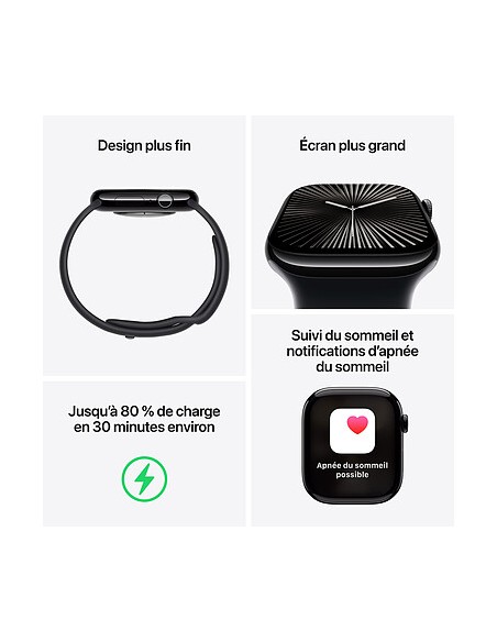 Apple Watch Series 10 prix Tunisie avec écran Retina