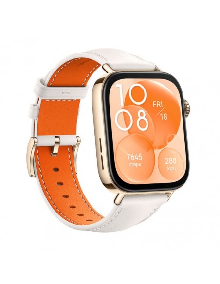 HUAWEI Watch Fit 3 Prix Tunisie - Blanc Cuir HUAWEI Watch Fit 3 Prix Tunisie - Blanc Cuir