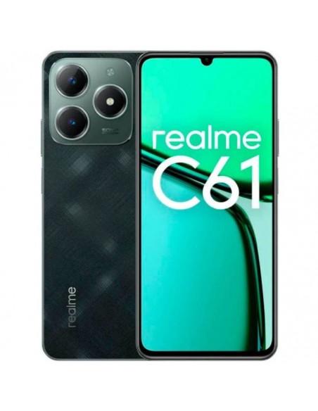 Realme C61 Prix Tunisie - 8Go 256Go Vert foncé Realme C61 Prix Tunisie - 8Go 256Go Vert foncé