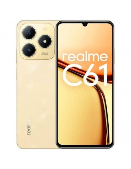 Realme C61 Prix Tunisie - 8Go 256Go Gold Realme C61 Prix Tunisie - 8Go 256Go Gold