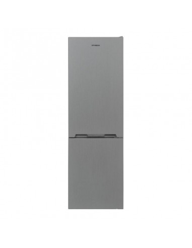 Réfrigérateur combiné Hyundai HYN-186.60NF.IX détail inox Réfrigérateur combiné Hyundai HYN-186.60NF.IX détail inox