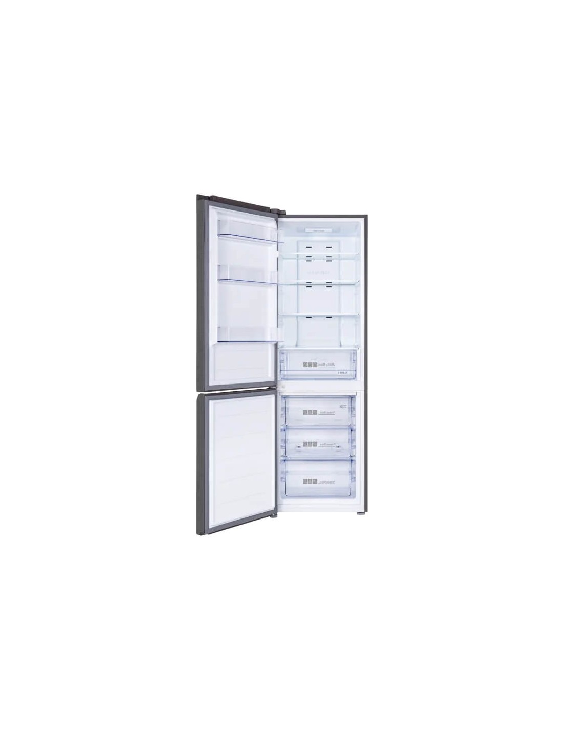 Réfrigérateur combiné Hyundai intérieur LED