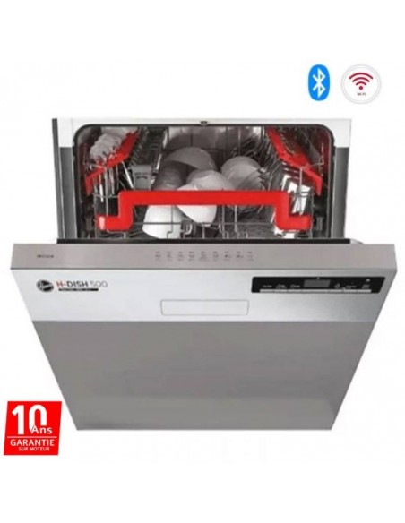 Lave Vaisselle HOOVER 16 Couverts - Gris (HDSN2D620PX)