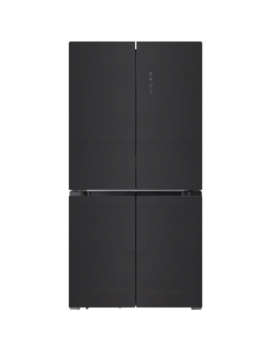 Réfrigérateur Hyundai verre noir 417L design moderne cuisine Réfrigérateur Hyundai verre noir 417L design moderne cuisine