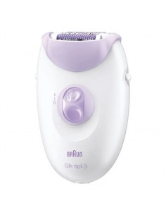 Épilation sans douleur avec épilateur femme Braun 2