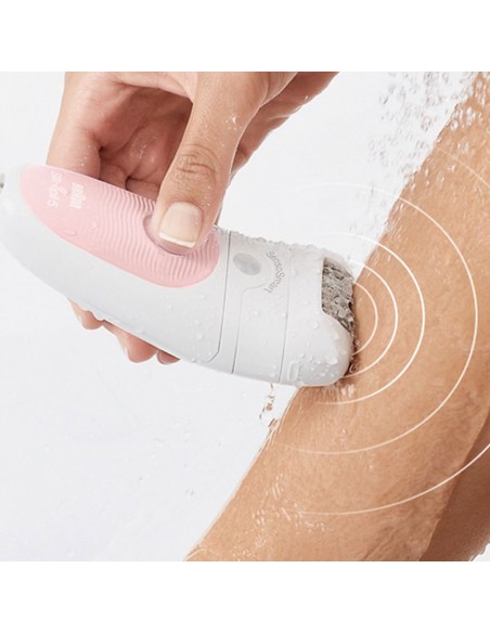 Accessoires épilateur Braun Silk Epil 5 brosse visage et massage Accessoires épilateur Braun Silk Epil 5 brosse visage et massage
