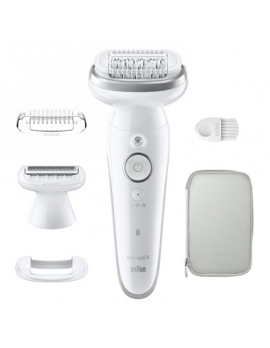 épilateur Braun blanc Wet & Dry design ergonomique moderne épilateur Braun blanc Wet & Dry design ergonomique moderne
