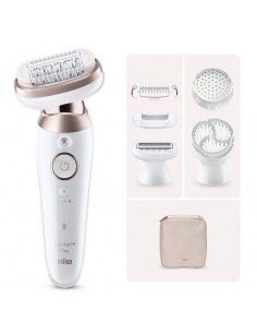 Épilateur BRAUN Silk épil 9 Flex 3D Wet & Dry - blanc