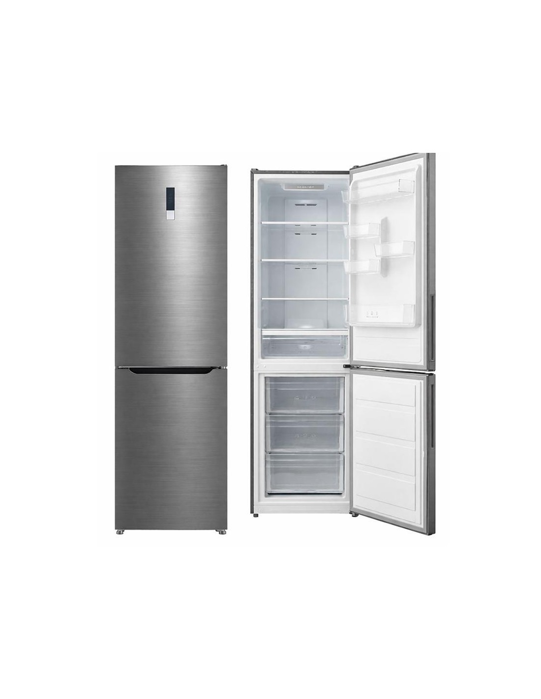 Réfrigérateur Combiné Hyundai HYN-6310NFIX inox 310L