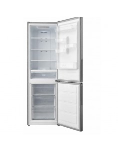 Réfrigérateur inox Hyundai 310L design élégant cuisine 2