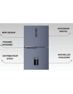 Réfrigérateur IRIS IR-DD480 grande capacité stockage aliments frais 2