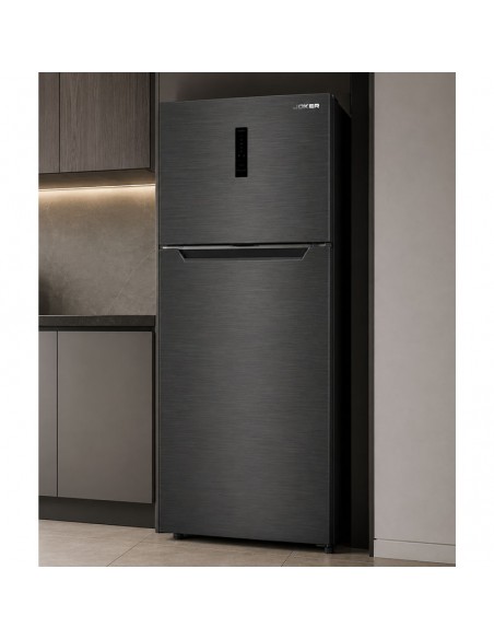 Réfrigérateur JOKER WR-4385HSS intérieur étagères verre