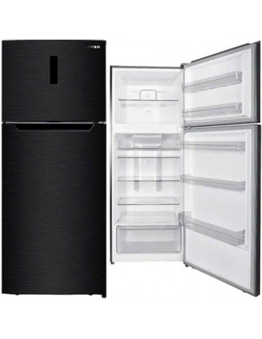 Frigo JOKER WR-4385HSB double portes noir élégant cuisine Frigo JOKER WR-4385HSB double portes noir élégant cuisine