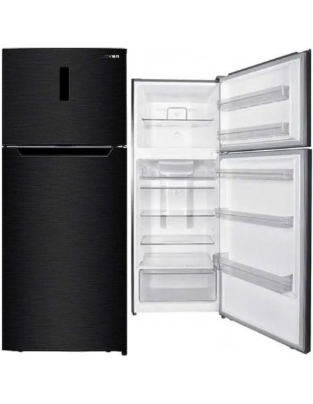 Frigo JOKER WR-4385HSB double portes noir élégant cuisine Frigo JOKER WR-4385HSB double portes noir élégant cuisine