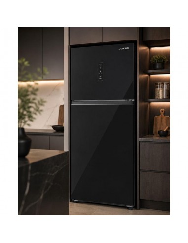 Frigo design noir JOKER grande famille 500L premium
