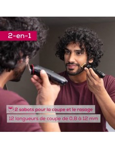 Tondeuse A Barbe BEURER MN4X rechargeable design noir 2