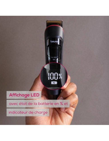 Tondeuse barbe et moustache précise avec 10 longueurs Tondeuse barbe et moustache précise avec 10 longueurs
