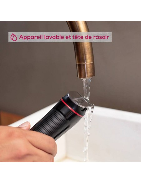 Tondeuse électrique rechargeable BEURER noir et moderne Tondeuse électrique rechargeable BEURER noir et moderne