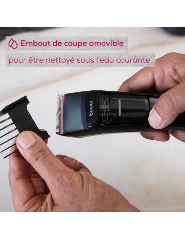 Tondeuse A Cheveux BEURER MN5X précision réglable 0.6 à 2.4 mm Tondeuse A Cheveux BEURER MN5X précision réglable 0.6 à 2.4 mm