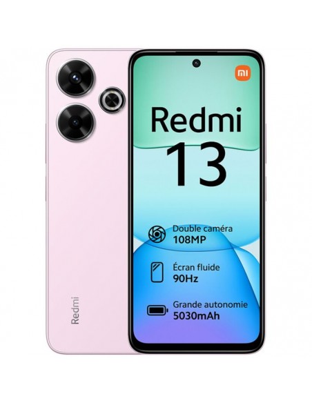 Smartphone XIAOMI Redmi 13 8Go 256Go - ROSE ( REDMI13-8/256-Rose ) Smartphone XIAOMI Redmi 13 8Go 256Go - ROSE ( REDMI13-8/256-Rose )